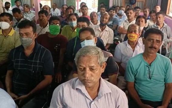 Tripura Ration Shop Dealers held meeting for fair distribution of commodities in Durga puja season Tripura Ration Shop Dealers held meeting for fair distribution of commodities in Durga puja season
